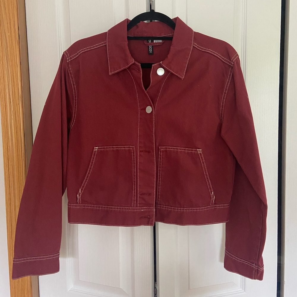 Red Denim Jacket